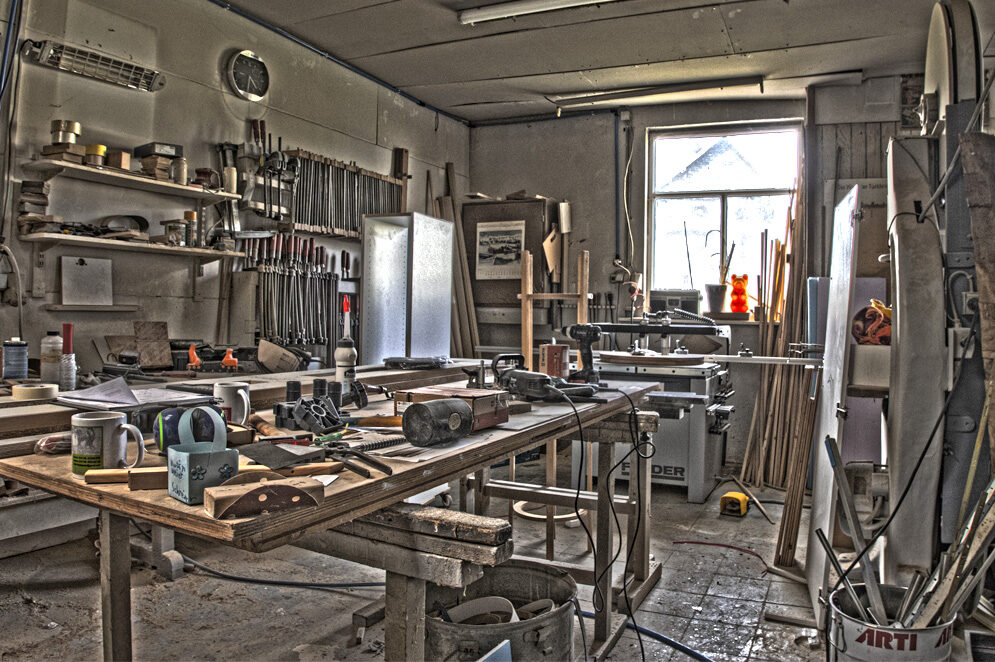 Werkstatt Hintergrundbild